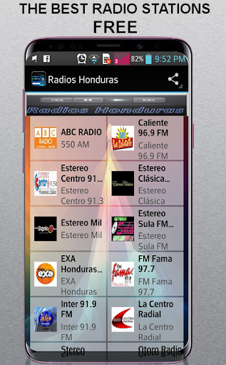 Radios Honduras स्क्रीनशॉट 2