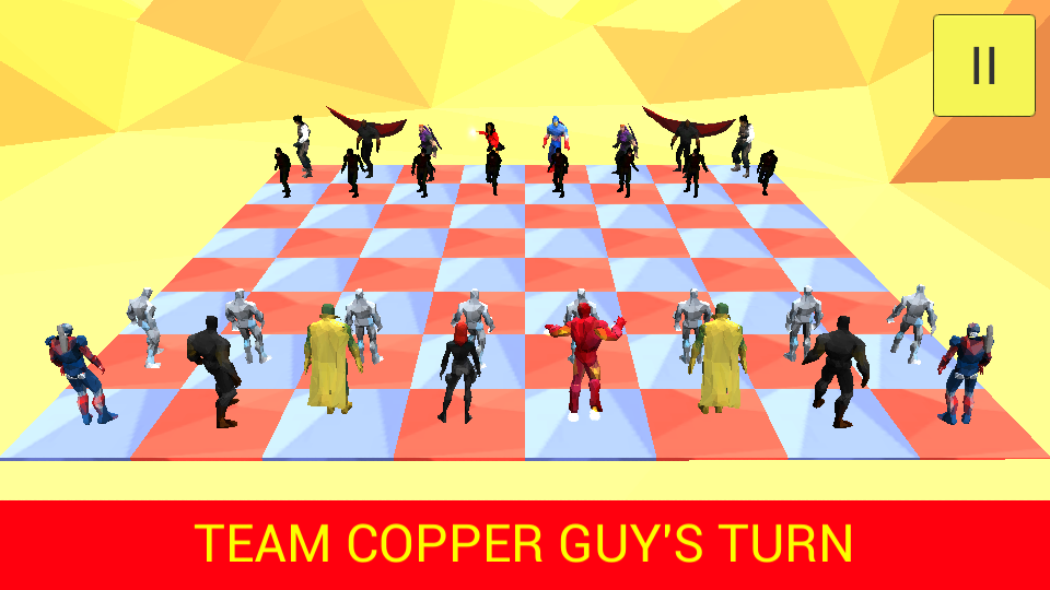 3d Super Hero Chess Ảnh chụp màn hình 1