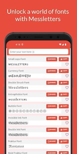 Messletters Ảnh chụp màn hình 1