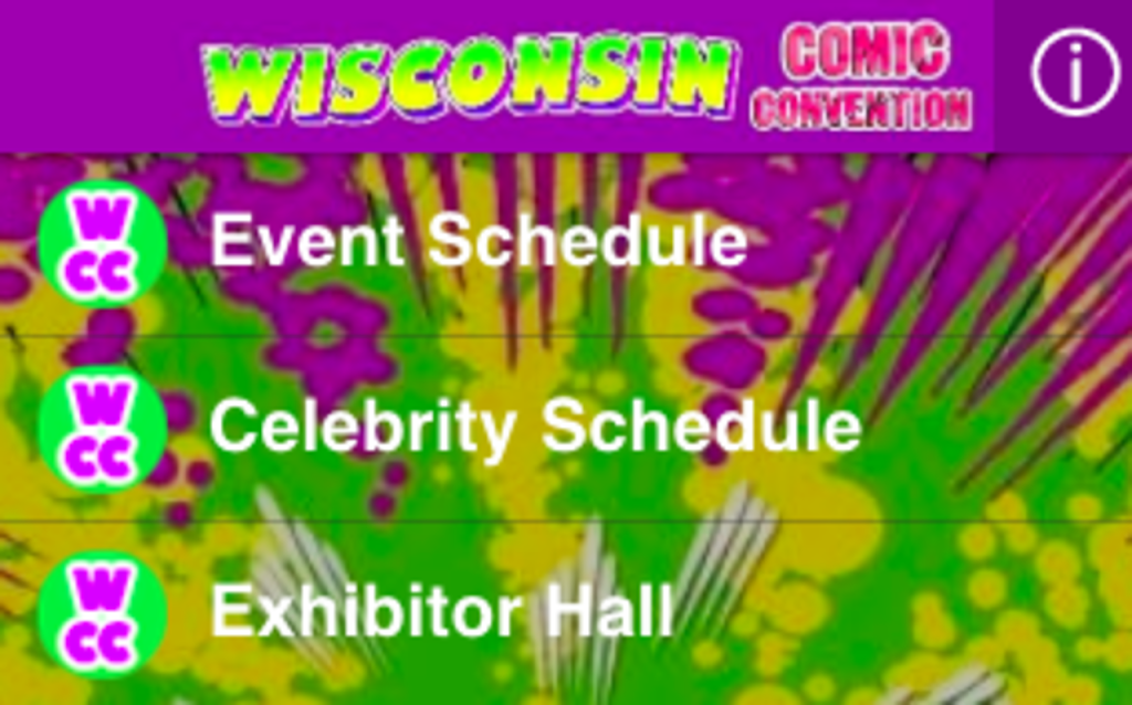 Wisconsin Comic Convention Zrzut ekranu 3