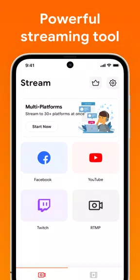 Live Now - Live Stream Capture d'écran 2