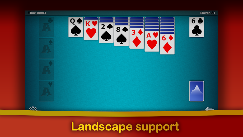 Klondike Solitaire - Free Ekran Görüntüsü 3