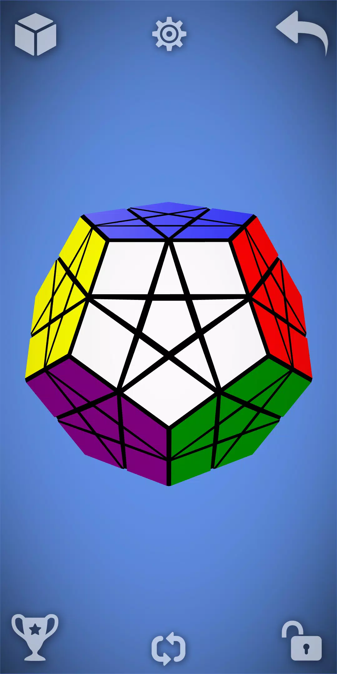 Magic Cube Puzzle 3D Captura de tela 3