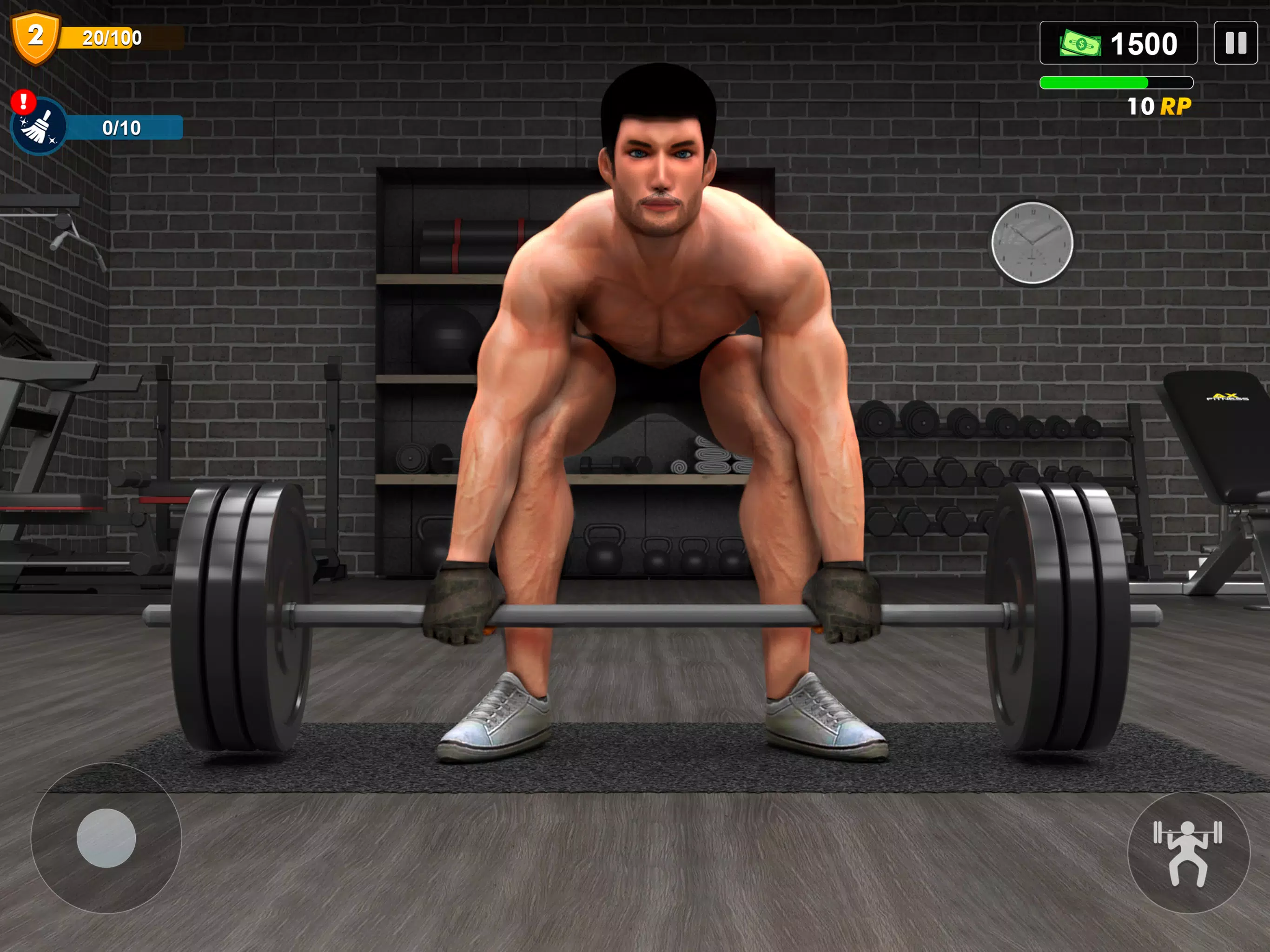 Workout Gym Simulator Game 24 스크린샷 4