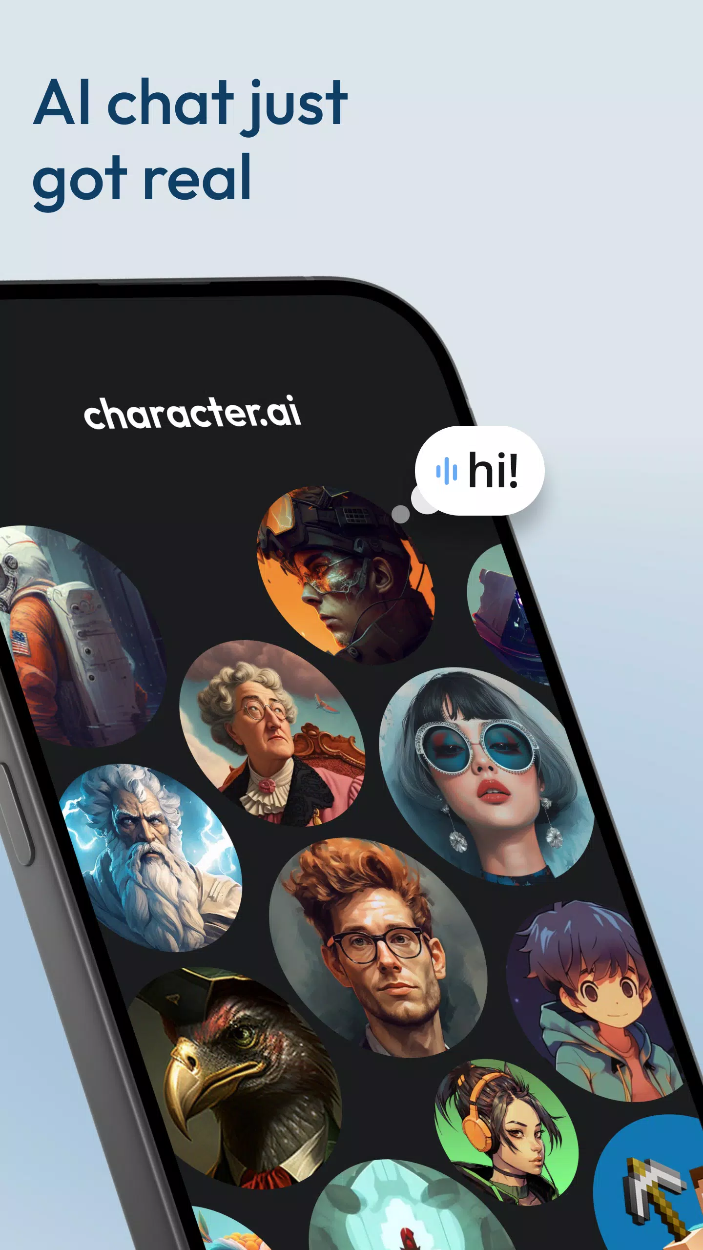 Character AI: Chat, Talk, Text स्क्रीनशॉट 1