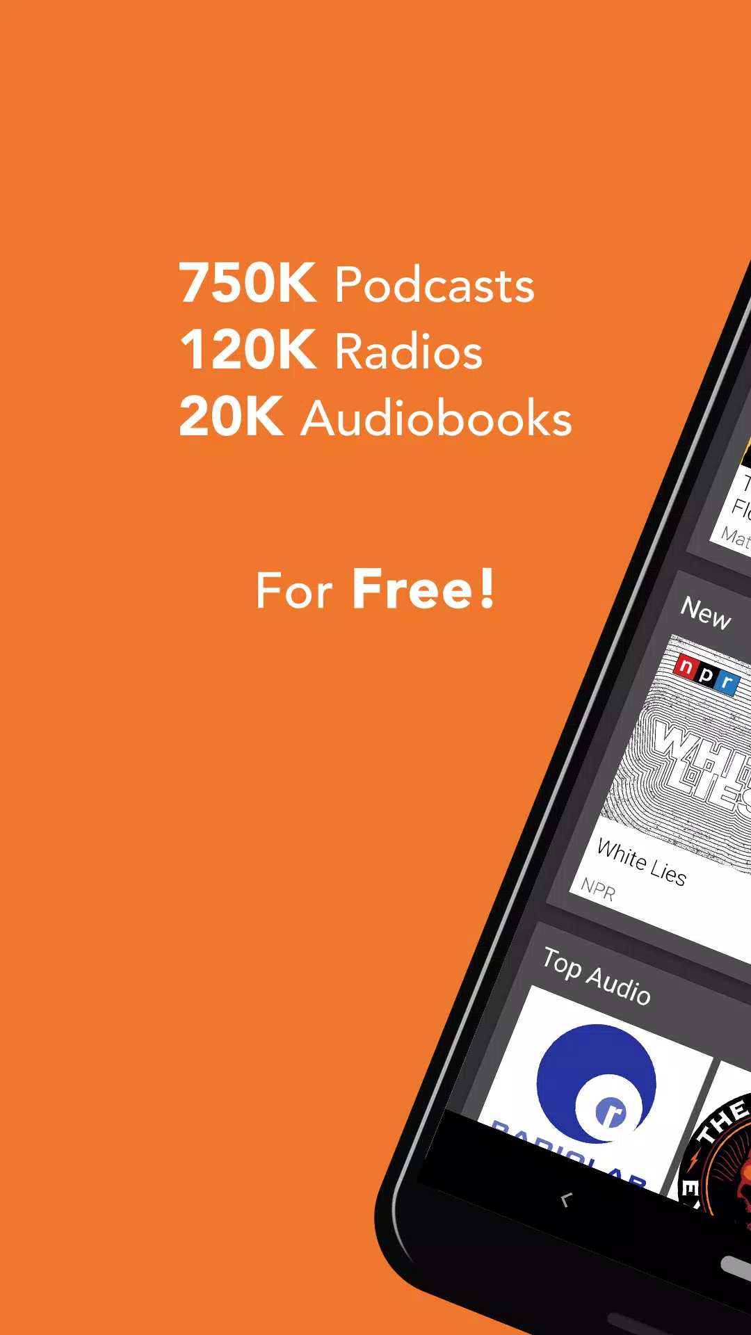 Podcast Addict - Podcast/Radio スクリーンショット 1