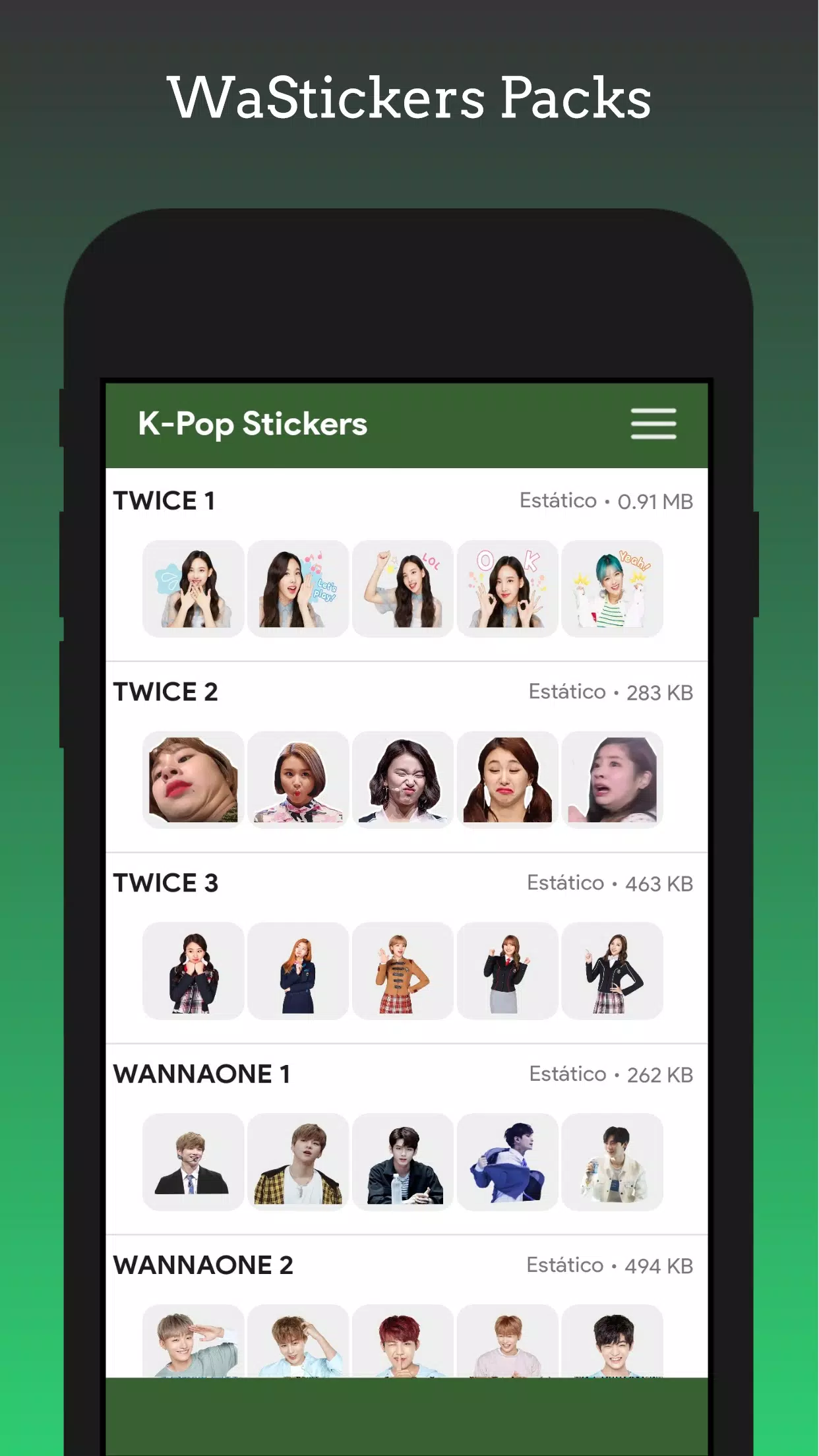 Stickers - KPop Korean BT24 Screenshot 4