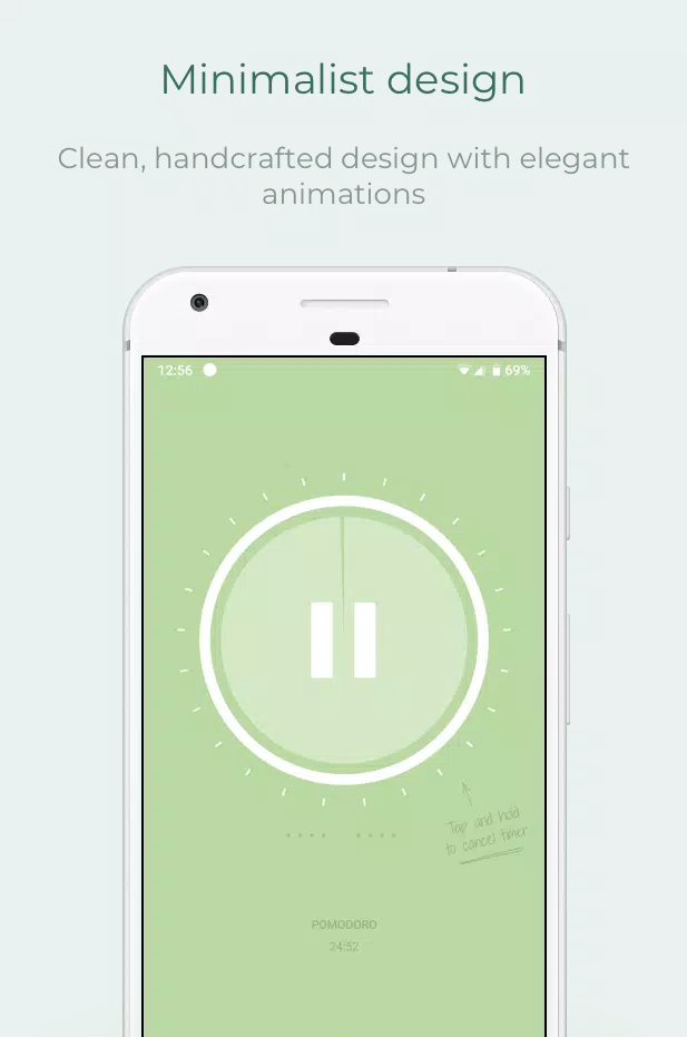 Pomodoro Timer Schermafbeelding 2