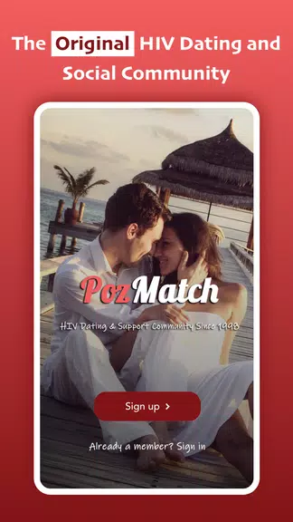 HIV Dating App For POZ Singles স্ক্রিনশট 1