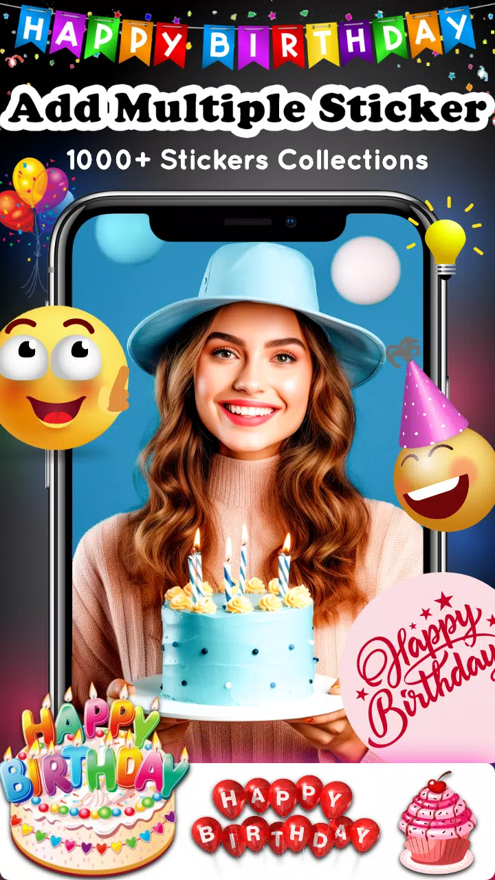 Birthday Video Maker Capture d'écran 4