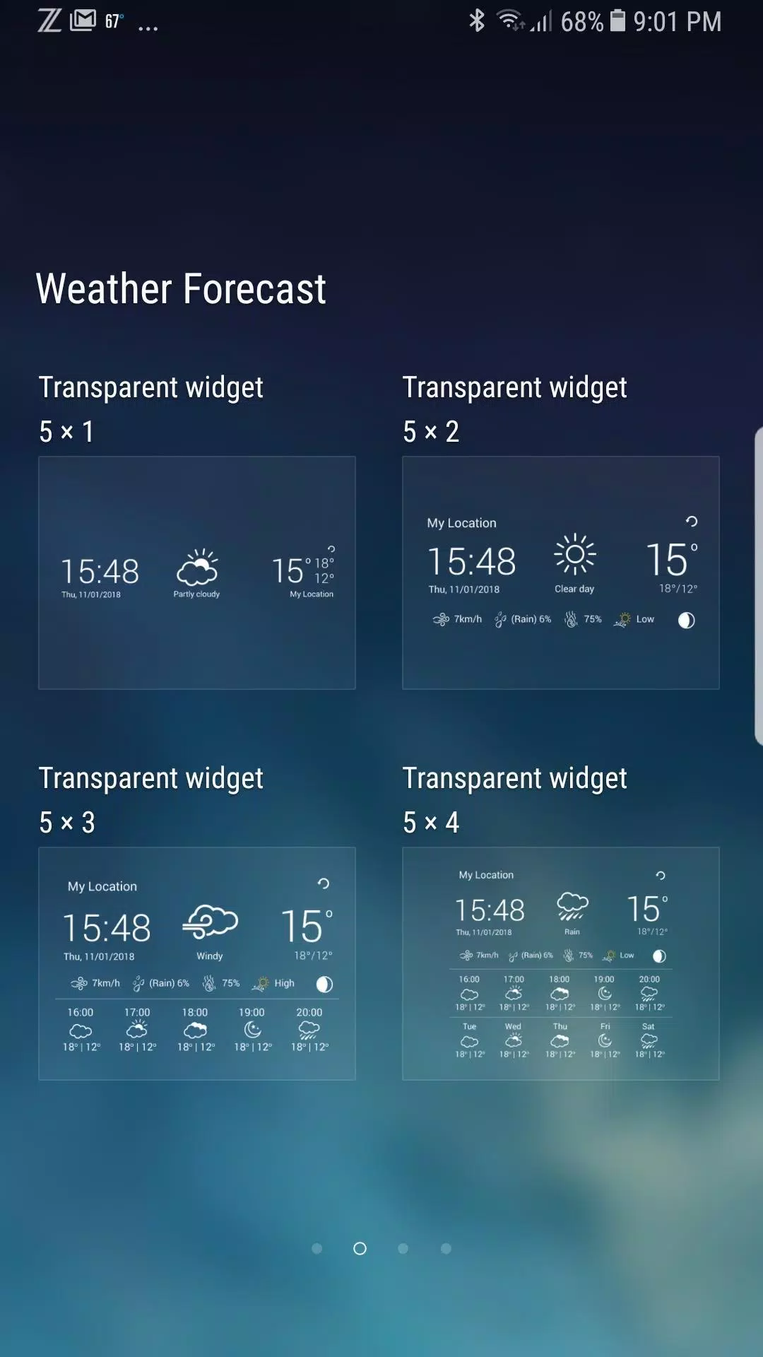 Weather Forecast Screenshot 3