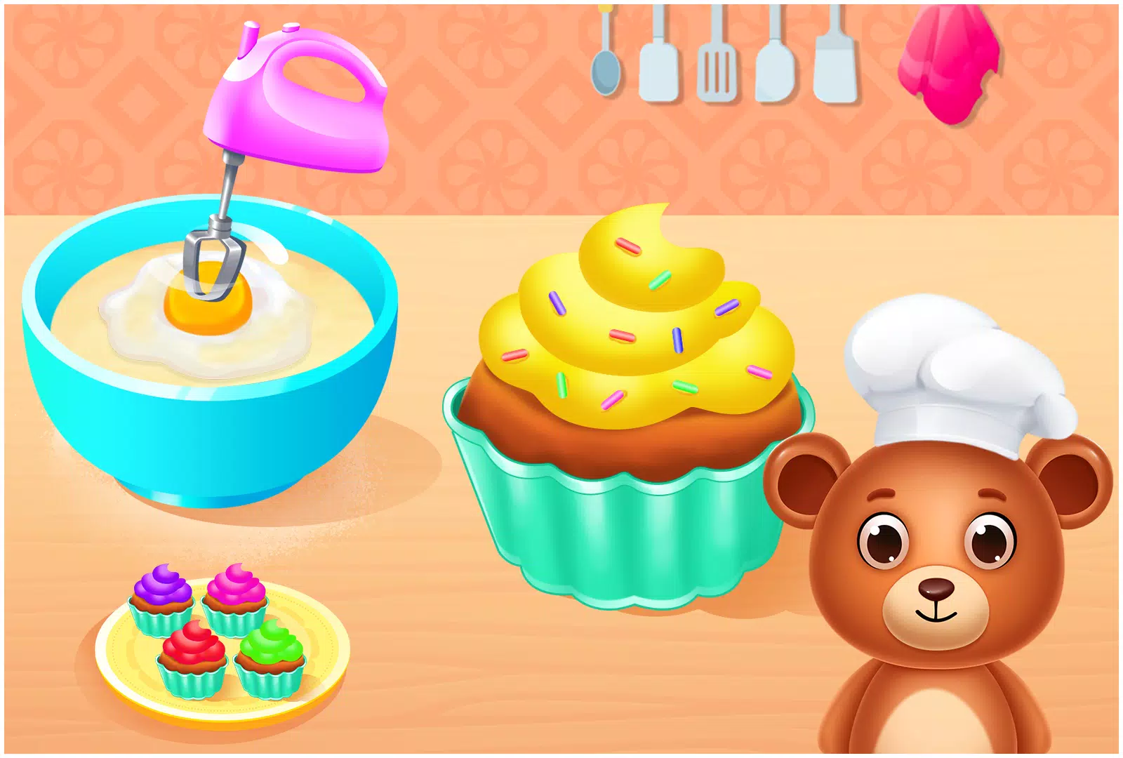 Animal Cafe Cooking Game ภาพหน้าจอ 4