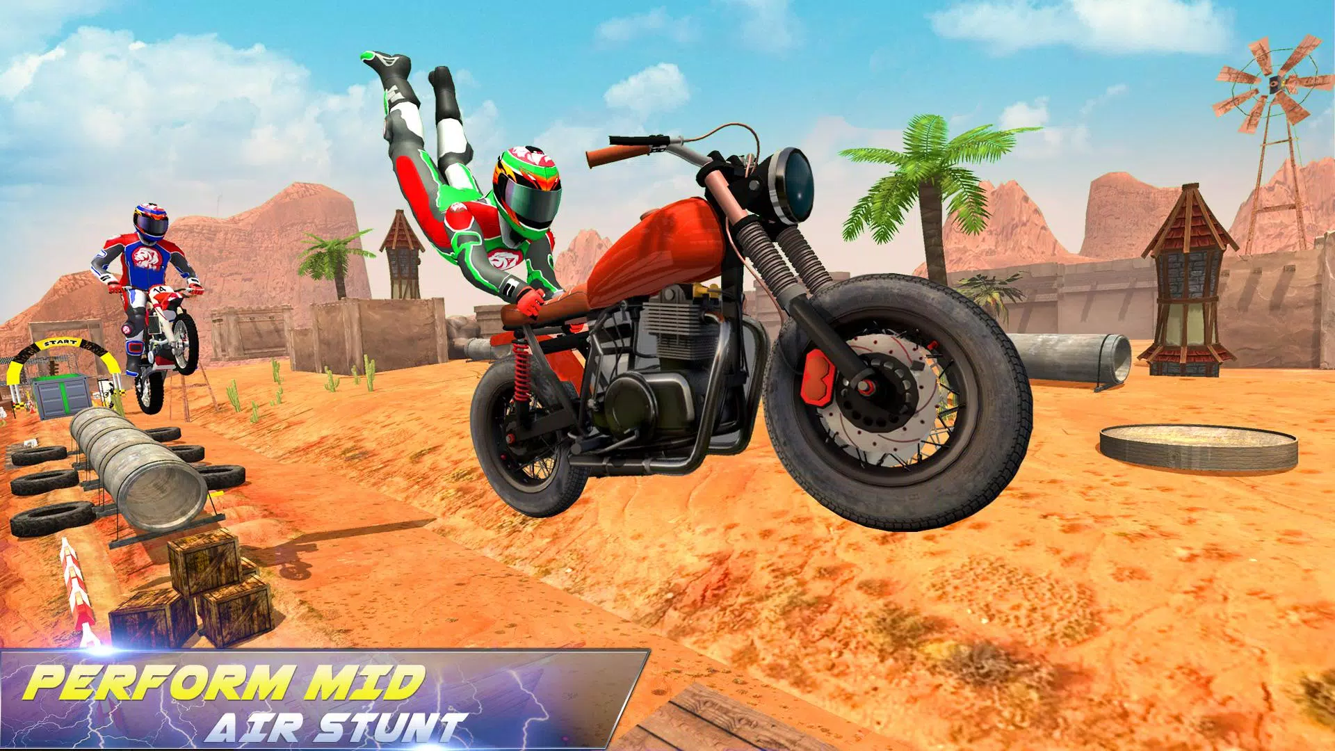 Bike Stunt Game - Bike Racing स्क्रीनशॉट 1