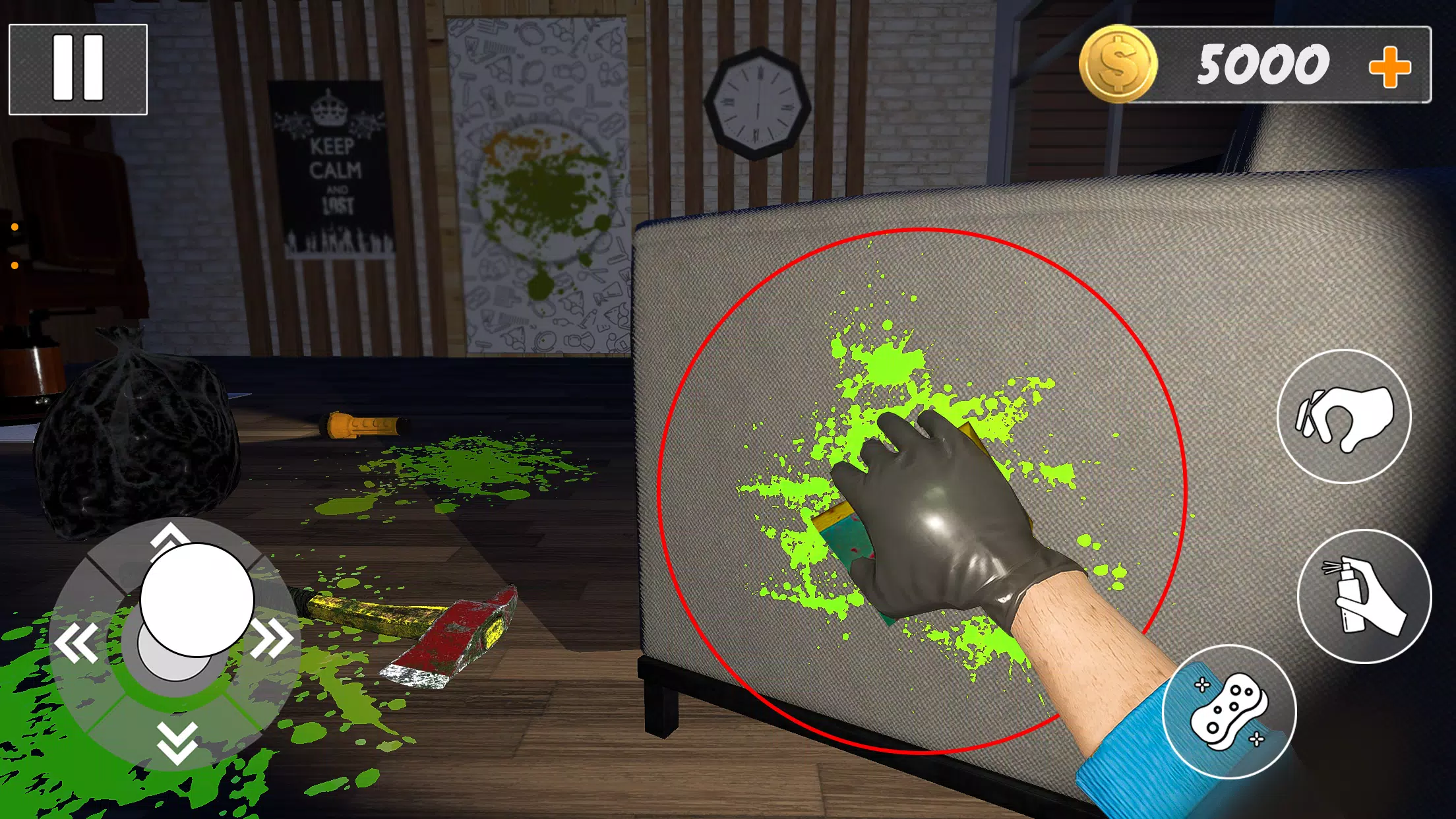 Murder Evidence Cleaner Games Ekran Görüntüsü 3