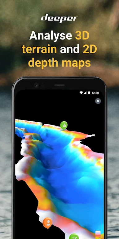 Fish Deeper - Fishing App Ảnh chụp màn hình 2