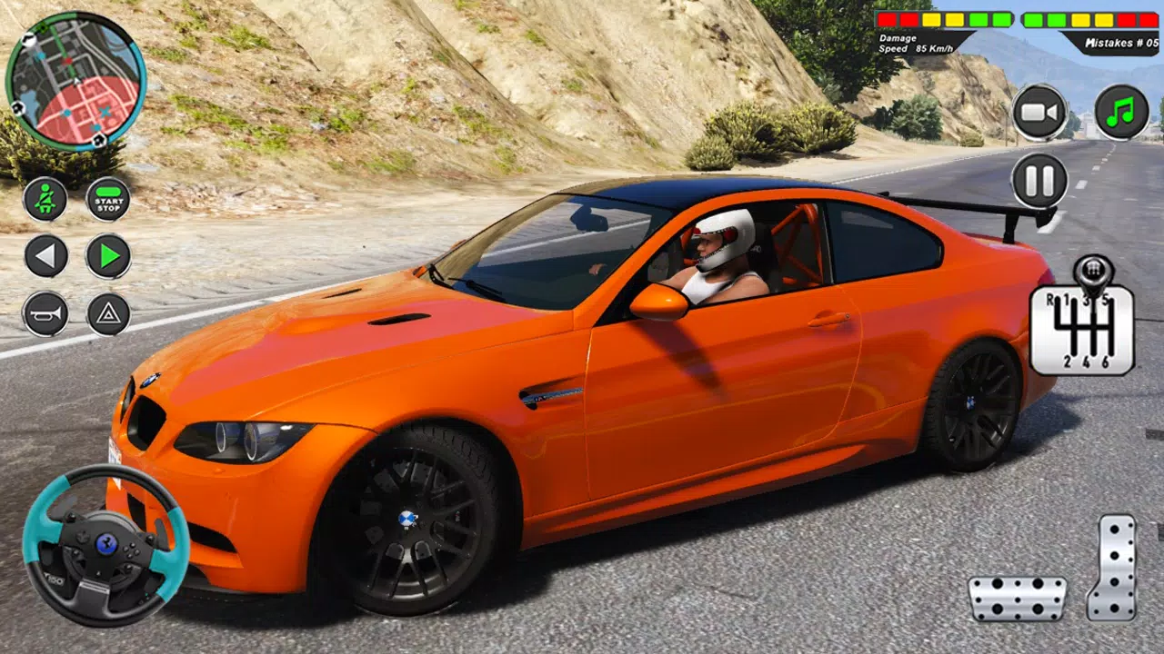 Modern Car Advance Driving 3D Zrzut ekranu 4