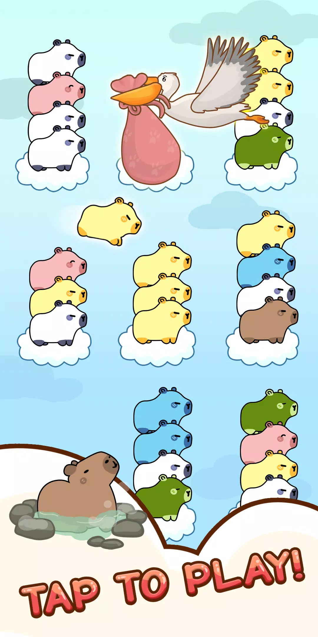 Capybara Sort Screenshot 1