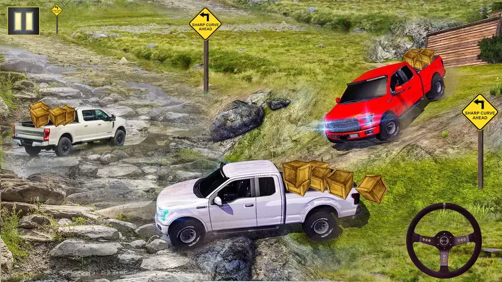 Schermata Pickup Truck Game: 4x4 Offroad 3