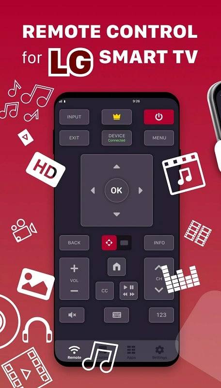 Smart Remote for LG ThinQ TV應用截圖第2張