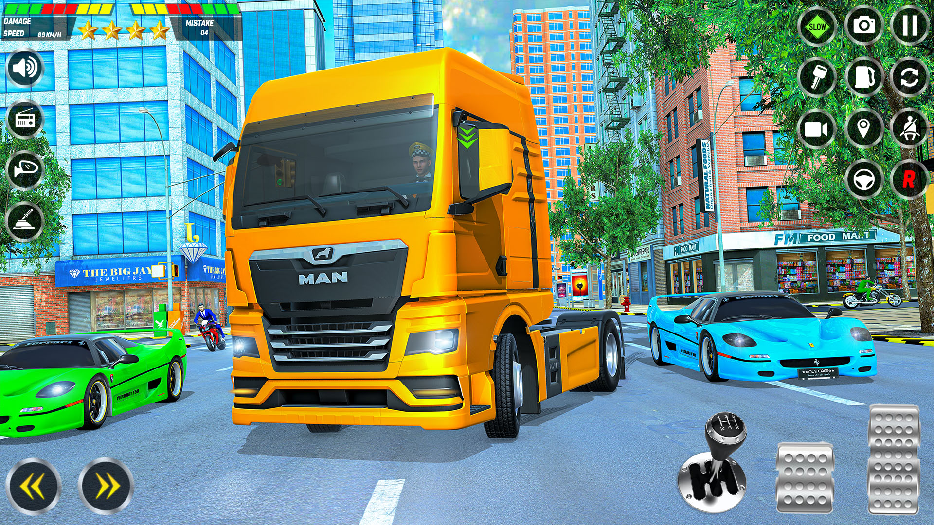 Crazy Truck Driving:Truck Game Zrzut ekranu 4