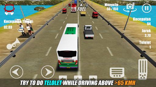 Telolet Bus Driving 3D Tangkapan skrin 3