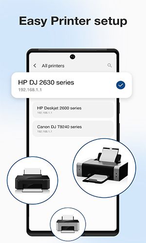 EPrint Smart HPrinter Service Schermafbeelding 2