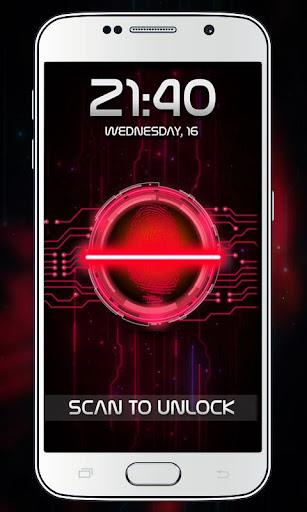 Fingerprint Lock Prank Schermafbeelding 3