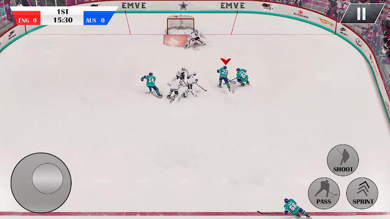 Ice Hockey Games 3D Ice Rage Скриншот 2