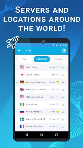 VPN - fast proxy + secure Capture d'écran 3