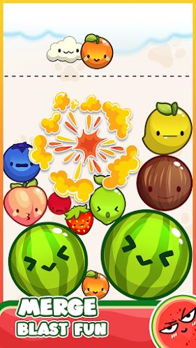 Watermelon Drop: Mix Fruit Pop Captura de pantalla 1