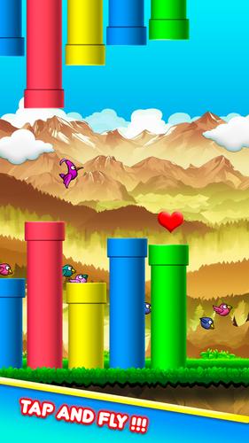 Birds Flying: Birds Games Ekran Görüntüsü 2