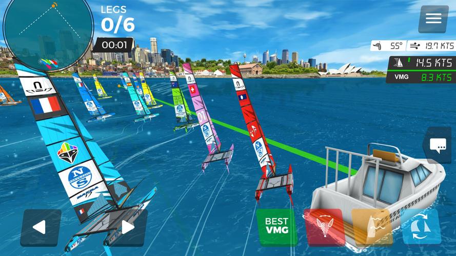 Virtual Regatta Inshore Capture d'écran 1