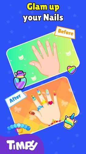 Nail Salon Games Acrylic Nails स्क्रीनशॉट 4