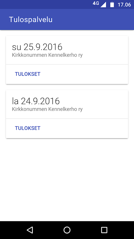 Schermata Agilitytulospalvelu 1