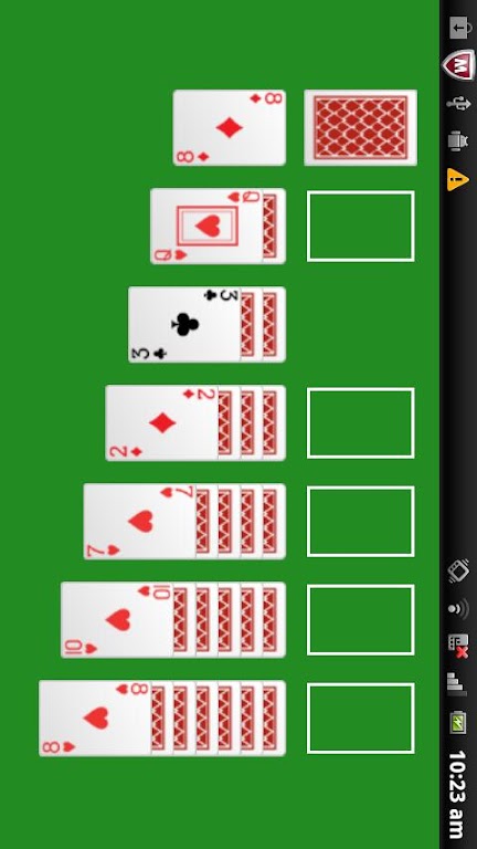 A - Solitaire card game Ảnh chụp màn hình 1