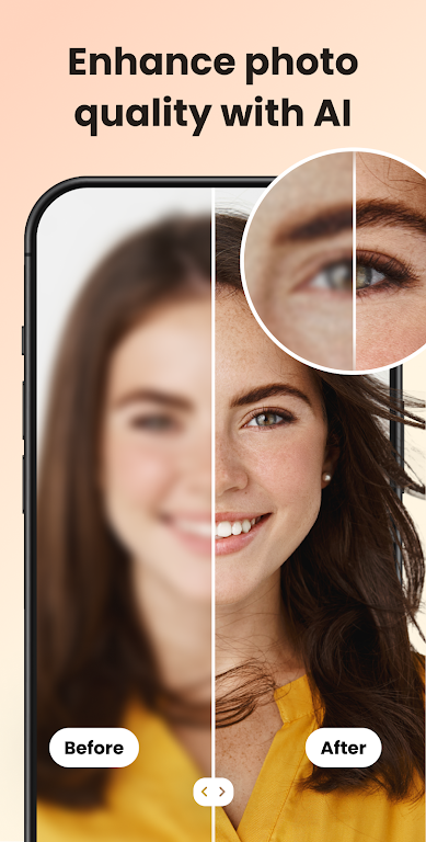 UpFoto – AI Photo Enhancer Mod Tangkapan skrin 2