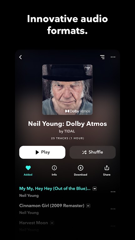 TIDAL Music: HiFi, Playlists Mod ภาพหน้าจอ 3