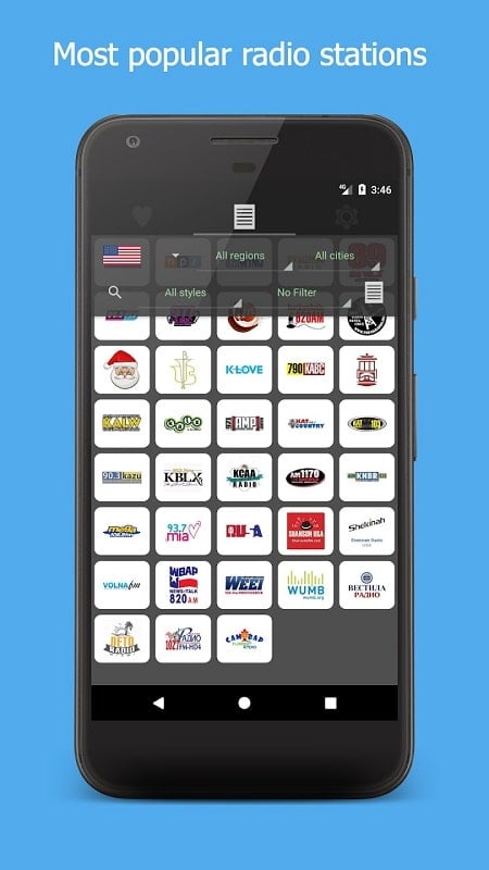 RadioNet Radio Online Screenshot 2