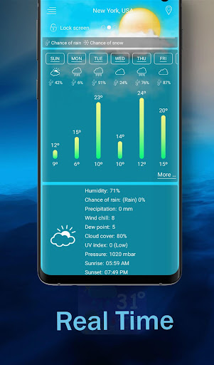 Weather and Radar Live Ekran Görüntüsü 1