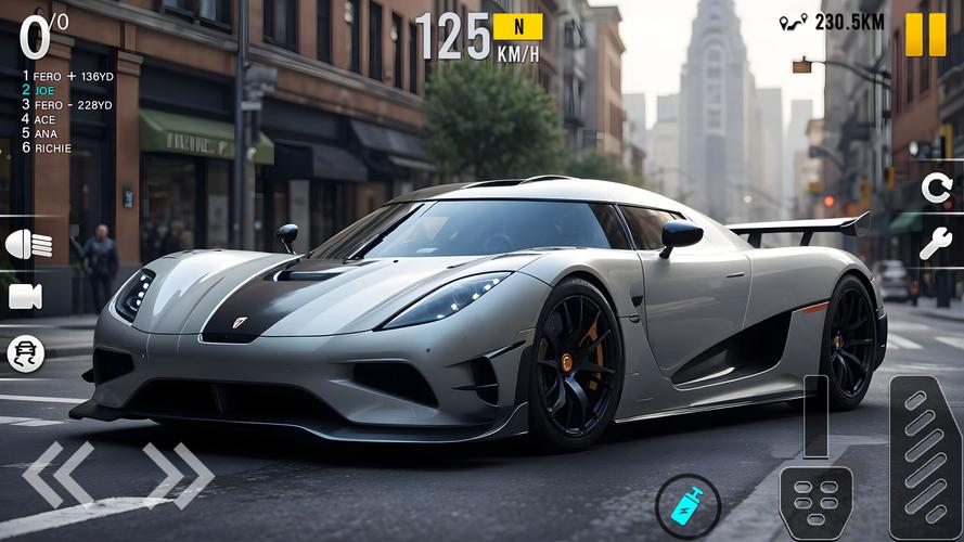 Schermata Speed Car racing Simulator 3D 2