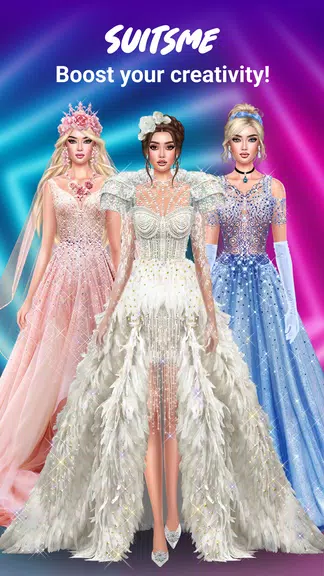 Schermata SUITSME: Fashion Stylist Games 1