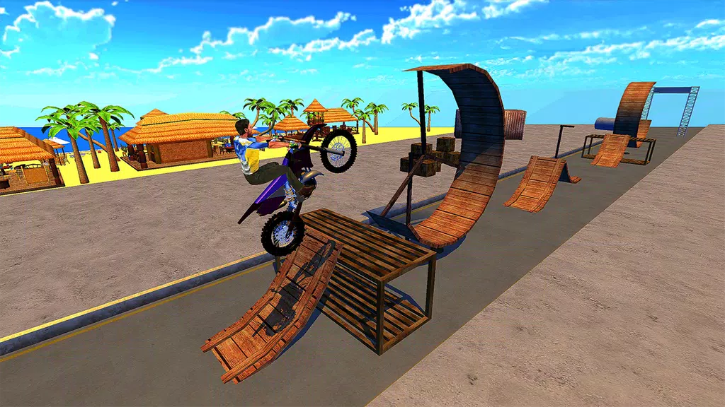 Racing Bike Stunts & Ramp Riding Capture d'écran 1
