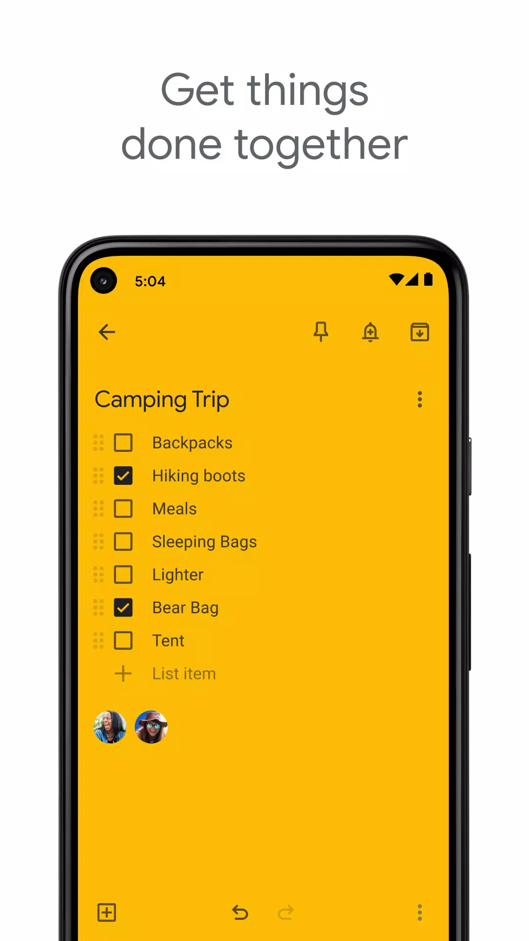 Schermata Google Keep - Notes and Lists 2