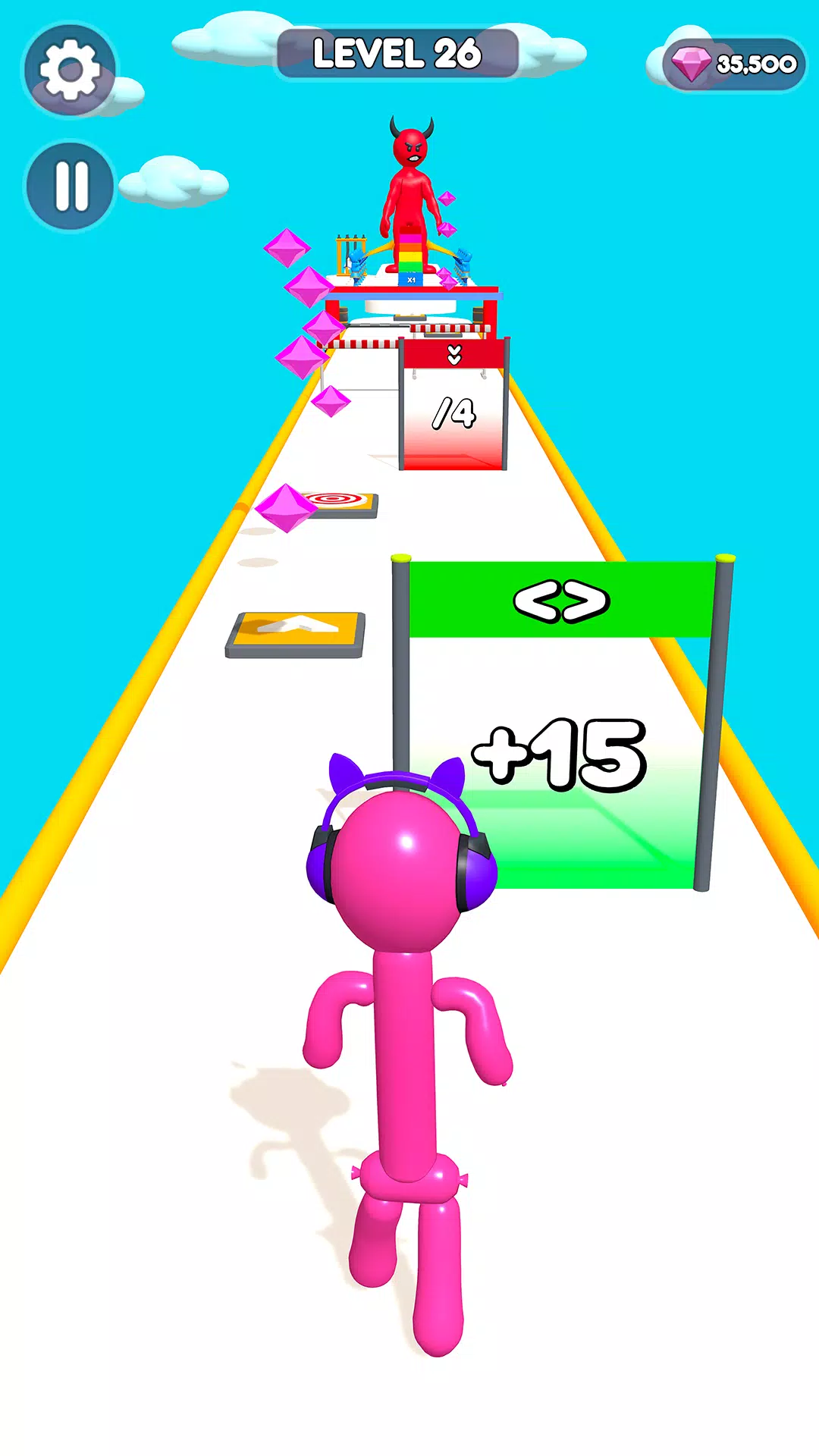 Screw-Man Rush 3D Screenshot 1