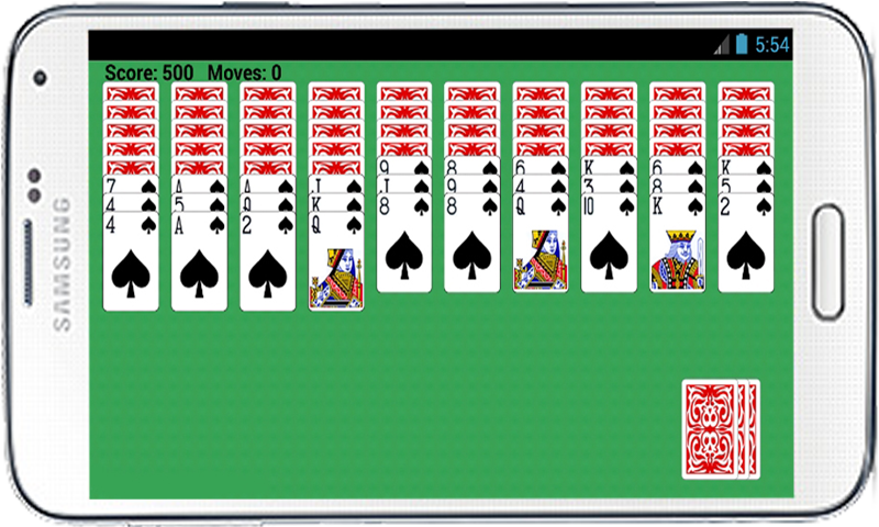 Spider Solitaire Free Game by Appsi Tangkapan skrin 3