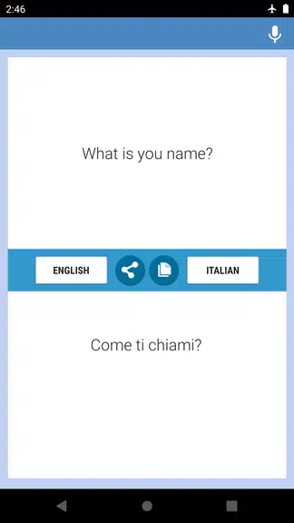 English-Italian Translator Captura de pantalla 1