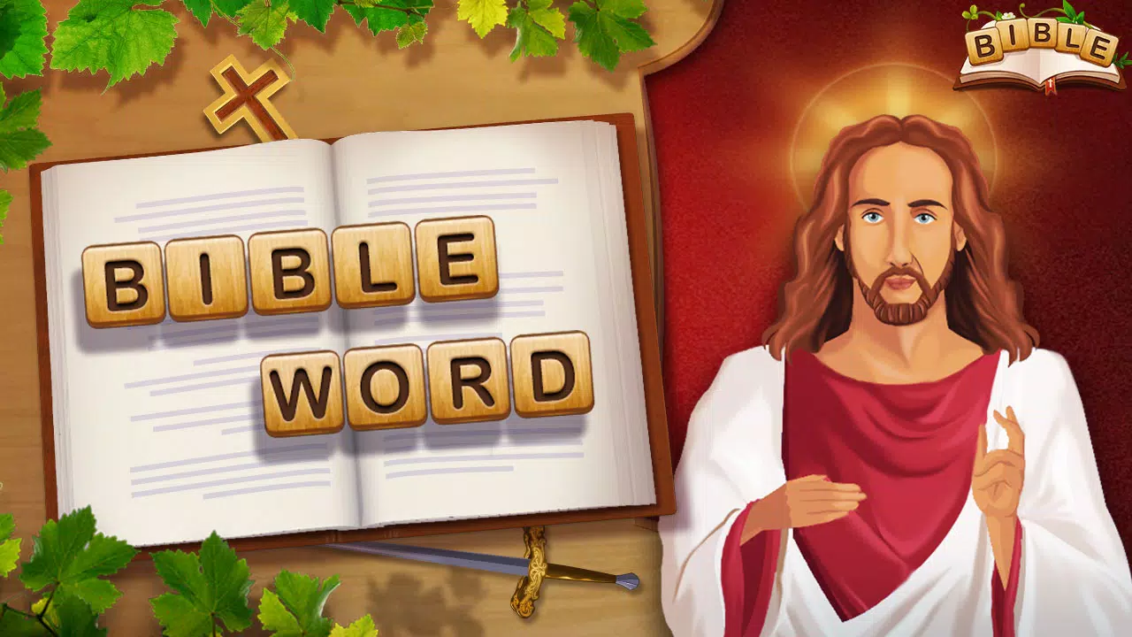 Bible Word Connect Puzzle Game Schermafbeelding 1