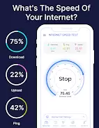 Wifi Password & Speed Test App Captura de tela 1