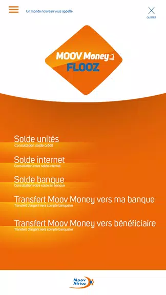 Moov Money Togo Zrzut ekranu 4