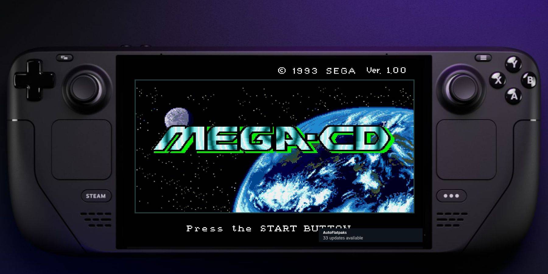 Steam Deck: Cara Menjalankan Permainan CD Sega